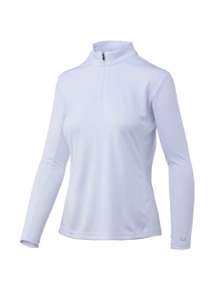 Women's Icon 1/4 Zip Long Sleeve| Fishing Shirt with Sun Protection