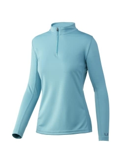 Women's Icon 1/4 Zip Long Sleeve| Fishing Shirt with Sun Protection