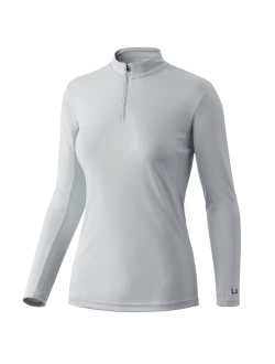 Women's Icon 1/4 Zip Long Sleeve| Fishing Shirt with Sun Protection