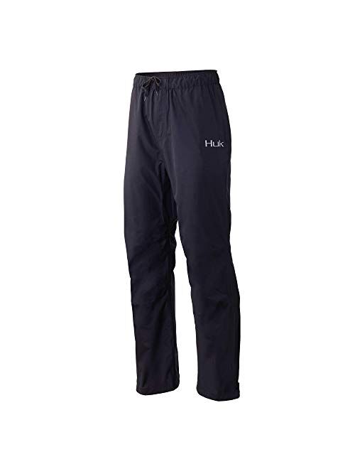 HUK Men's Gunwale Water Proof & Wind Resistant Rain Pant