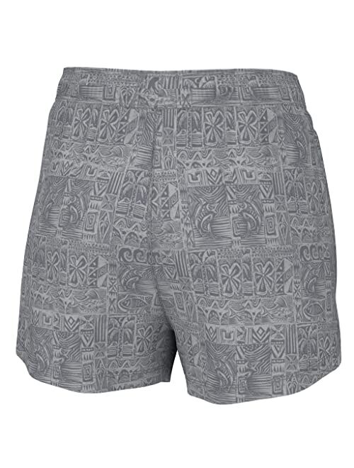 HUK Women's Pursuit Volley Pattern, Quick-Dry Shorts