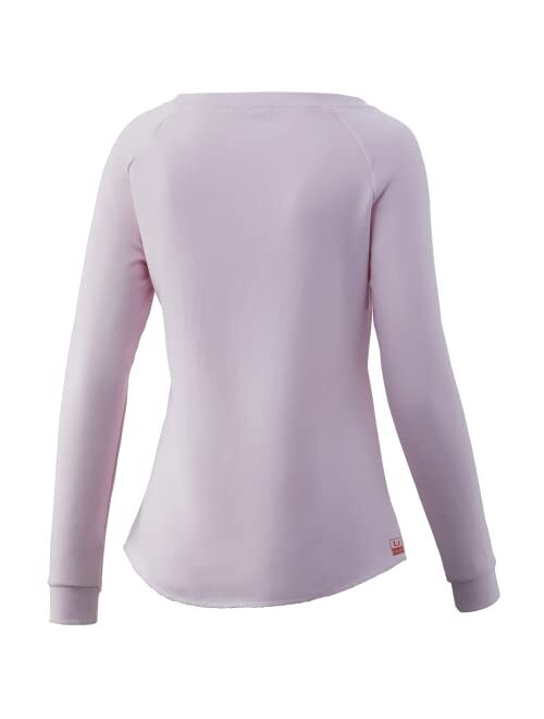 HUK Women's Folly Crew | Ladies Long Sleeve Fleece Top