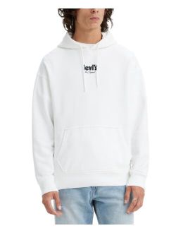 Men's Relaxed-Fit Art Imitates Life Graphic Logo Hoodie