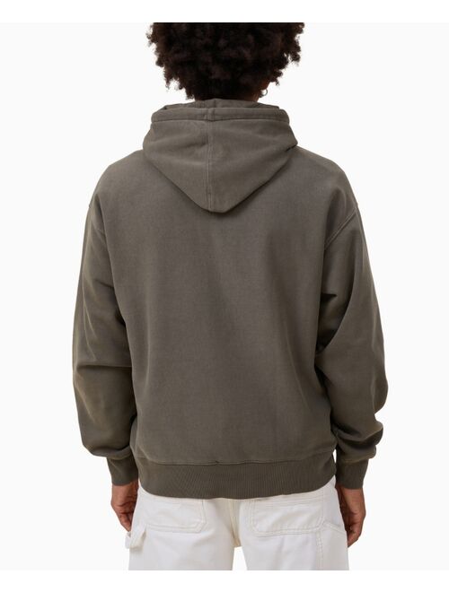 COTTON ON Men's Oversized Fleece Long Sleeve Hoodie