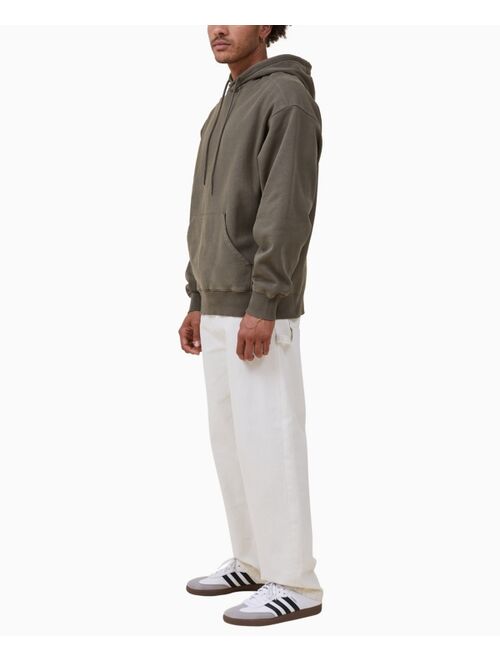 COTTON ON Men's Oversized Fleece Long Sleeve Hoodie