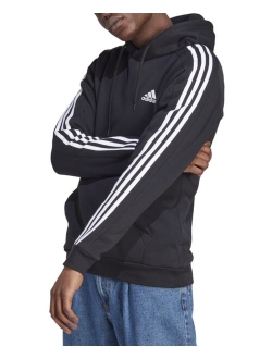 Men's Essentials 3-Stripes Regular-Fit Fleece Hoodie, Regular & Big & Tall