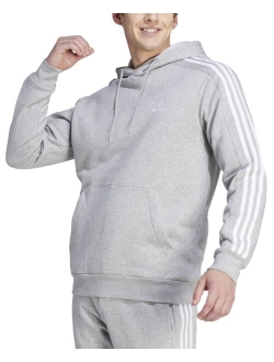 Men's Essentials 3-Stripes Regular-Fit Fleece Hoodie, Regular & Big & Tall