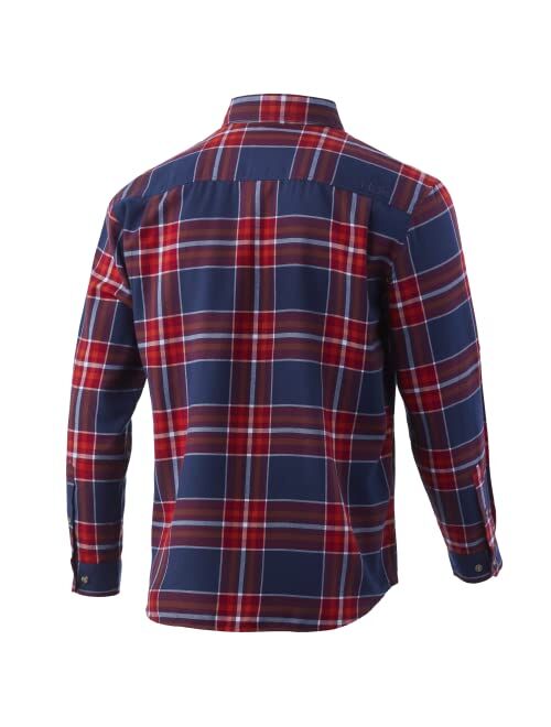 HUK Maverick Fishing Flannel Shirt | Performance Button Down