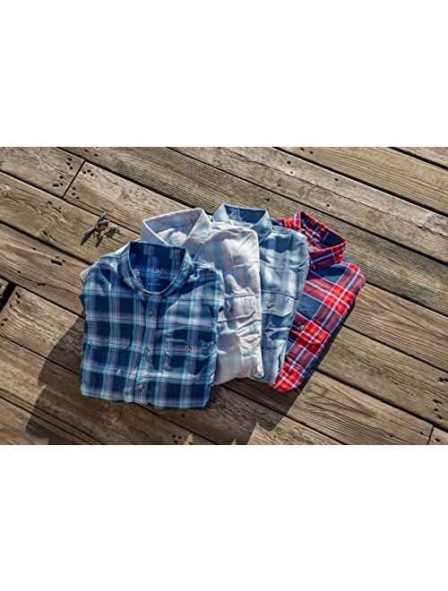 HUK Maverick Fishing Flannel Shirt | Performance Button Down