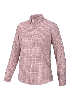 Women's Tide Point Pattern Long Sleeve Shirt, Button