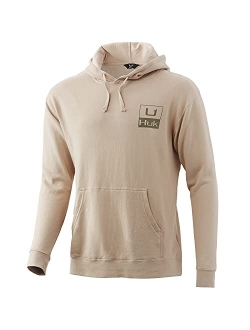 Men's Performance Fishing Fleece Hoodie with Stretch