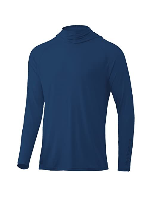 HUK Men's A1a Hoodie, Quick-Dry Performance Sweatshirt +30 UPF