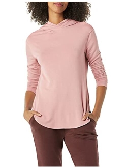 Women's Supersoft Terry Standard-Fit Long-Sleeve Hooded Pullover (Previously Daily Ritual)