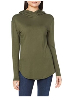 Women's Supersoft Terry Standard-Fit Long-Sleeve Hooded Pullover (Previously Daily Ritual)