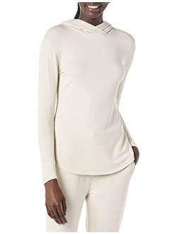 Women's Supersoft Terry Standard-Fit Long-Sleeve Hooded Pullover (Previously Daily Ritual)