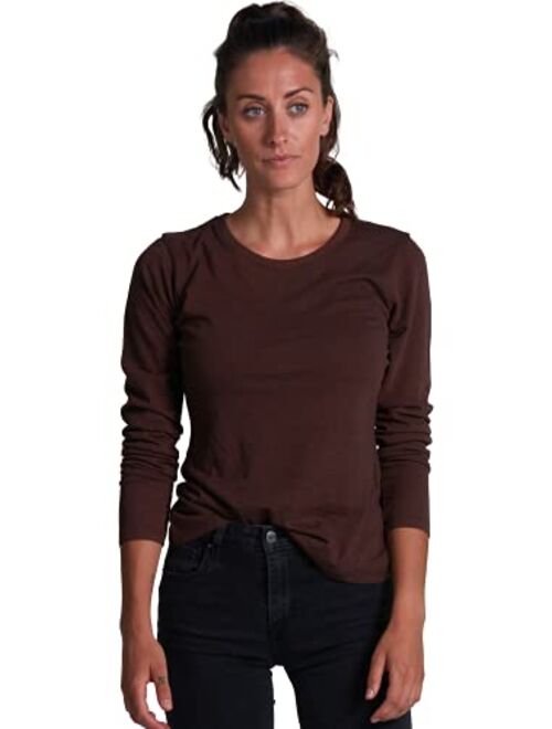 ONNO Women's Long Sleeve Bamboo T-Shirt