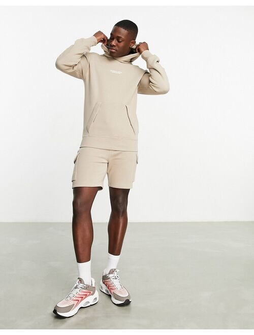 Marshall Artist siren hoodie in beige