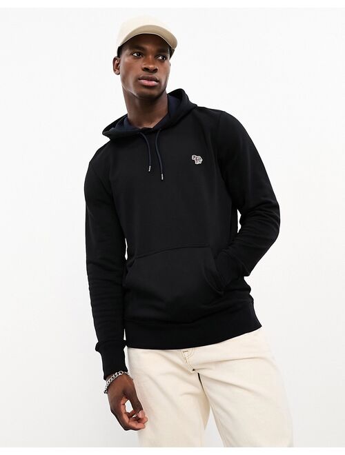 PS Paul Smith Zebra Logo Hoodie in Black