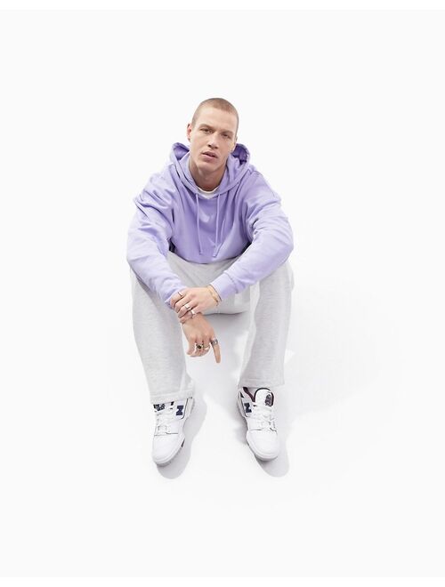 ASOS DESIGN super oversized hoodie in purple