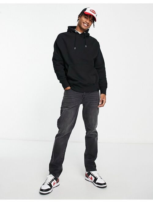 Pull&Bear hoodie in black