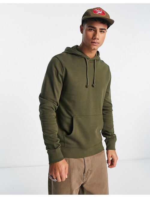 New Look core hoodie in khaki