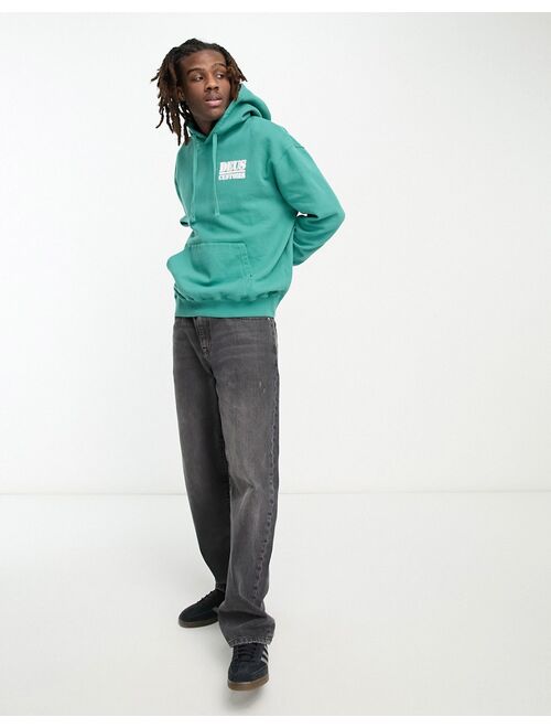 Deus Ex Machina eardrum hoodie in green