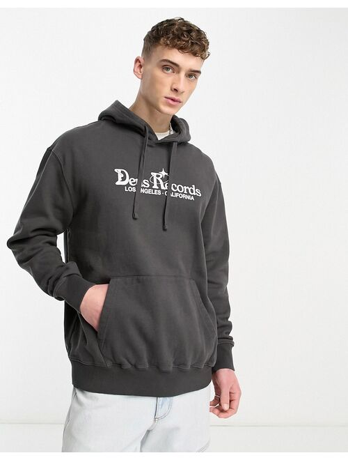 Deus Ex Machina starbound hoodie in charcoal