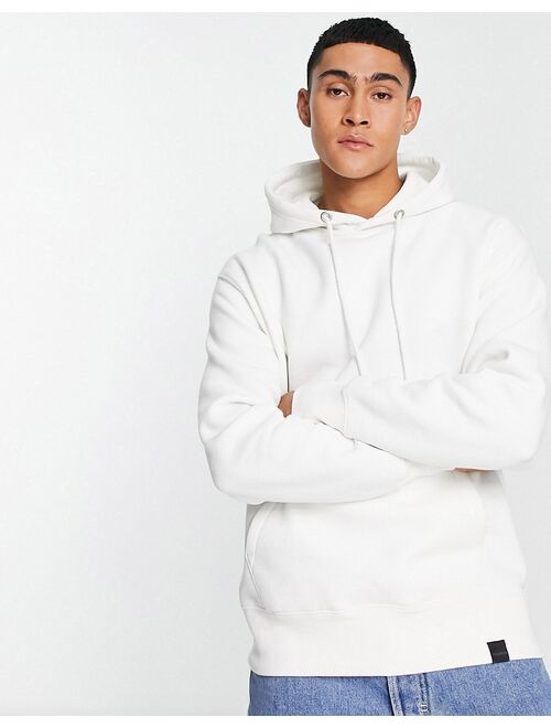 Pull&Bear hoodie in white