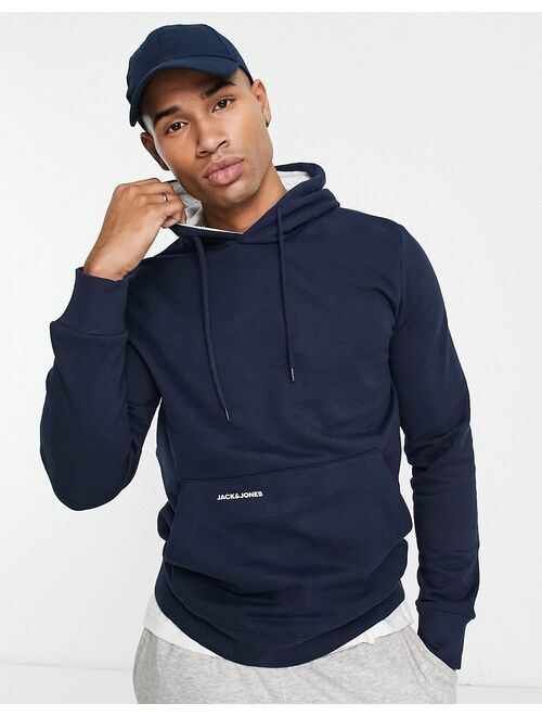 Jack & Jones Originals hoodie in navy