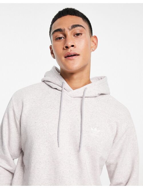 adidas Originals Essentials hoodie in light gray