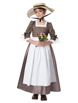 American Colonial Dress Child Costume