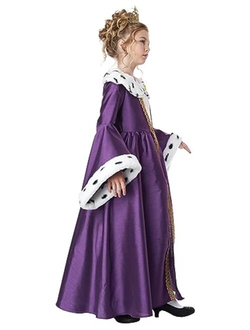 California Costumes Queen for a Day Girls Royal Halloween Costume