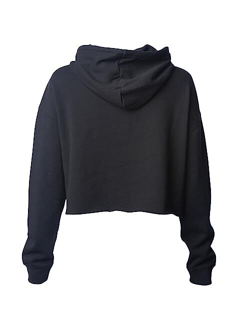 Global Blank Womens Cropped Hoodie Crop Top Sweatshirts for Women Cropped Sweater