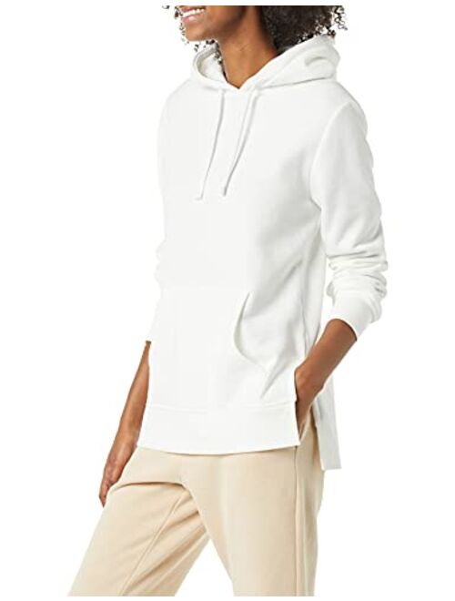 Amazon Essentials Women's French Terry Hooded Tunic Sweatshirt