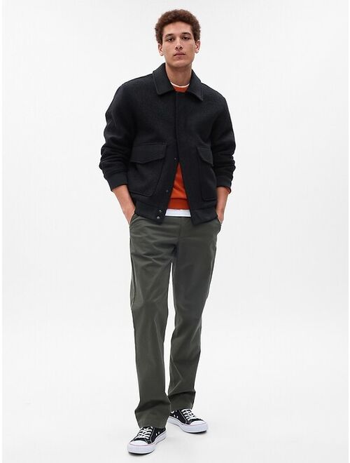 Gap Wool Patch-Pocket Jacket