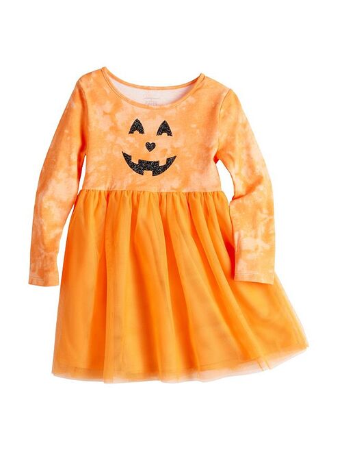 Baby & Toddler Girls Jumping Beans Long Sleeve Tutu Dress