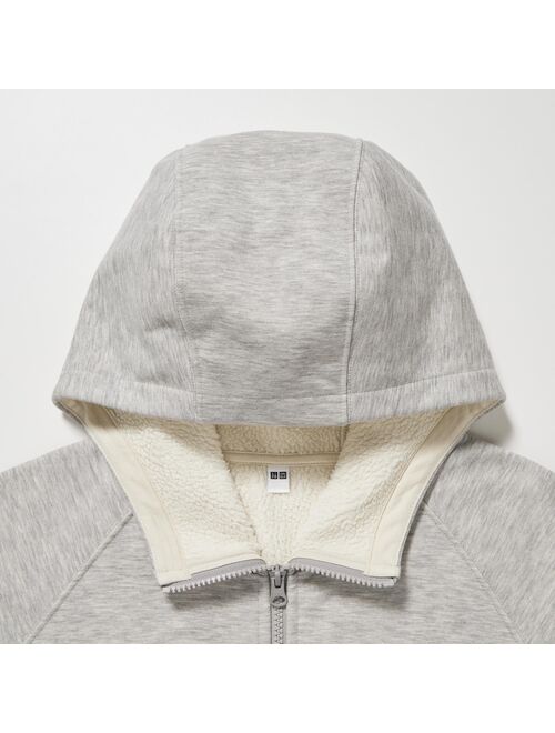 UNIQLO HEATTECH Pile-Lined Sweat Full-Zip Hoodie