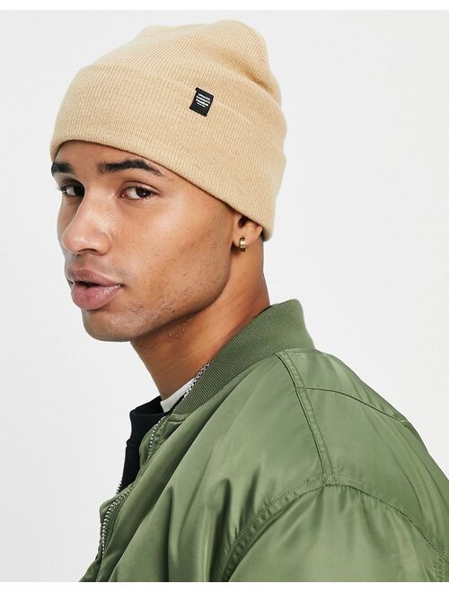 Pull&Bear beanie in beige