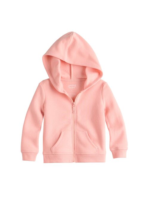 Toddler Girl Jumping Beans Zip Fleece Hoodie