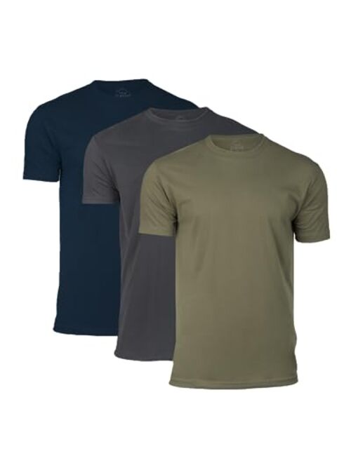 True Classic Tees Premium Fitted Men's T-Shirts - Color 3 Pack Crew Neck