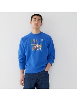 Lightweight french terry sweatshirt