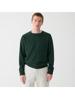 Cashmere raglan-sleeve crewneck sweatshirt