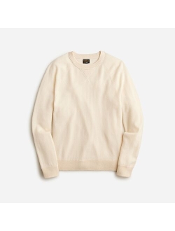 Cashmere raglan-sleeve crewneck sweatshirt