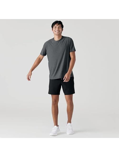 True Classic Quick Dry Active Mens Shorts, Premium Mens Athletic Shorts, Workout Shorts, and Running Shorts for Men