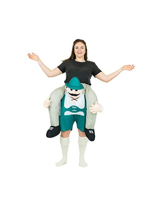 Bodysocks Fancy Dress Bodysocks Lift You Up Adult Lederhosen Carry On Costume