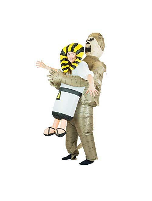 Bodysocks Fancy Dress Scary Egyptian Mummy Inflatable Costume for Adults (One Size)