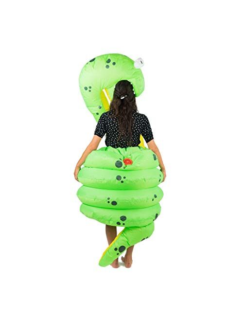 Bodysocks Fancy Dress Snake Jungle Python Full Body Inflatable Costume for Adults (One Size)