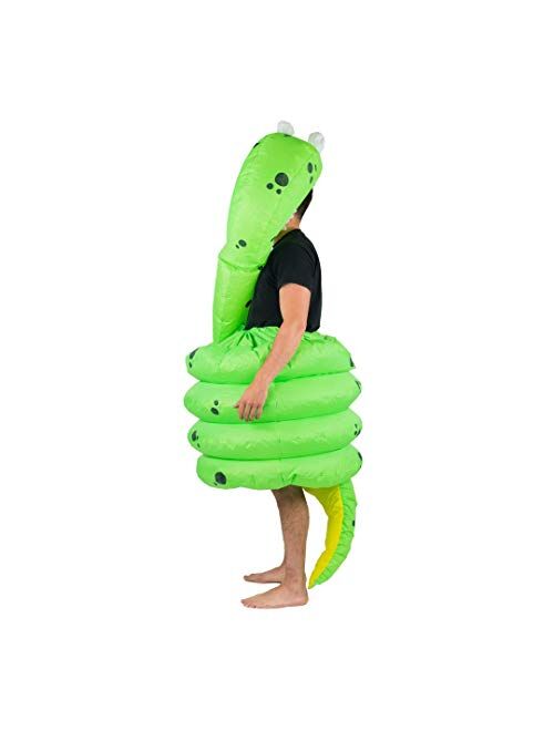 Bodysocks Fancy Dress Snake Jungle Python Full Body Inflatable Costume for Adults (One Size)