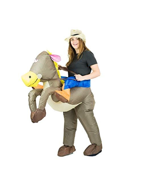 Bodysocks Fancy Dress Inflatable Cowboy Costume - Adults/Kids