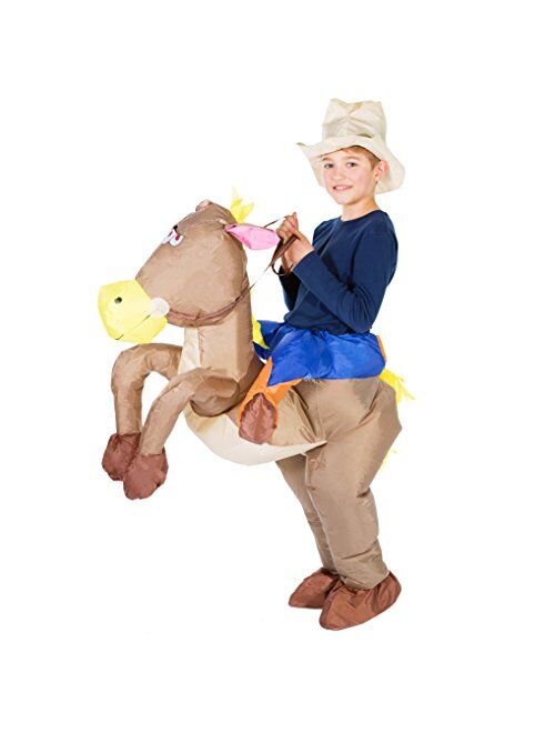 Bodysocks Fancy Dress Inflatable Cowboy Costume - Adults/Kids